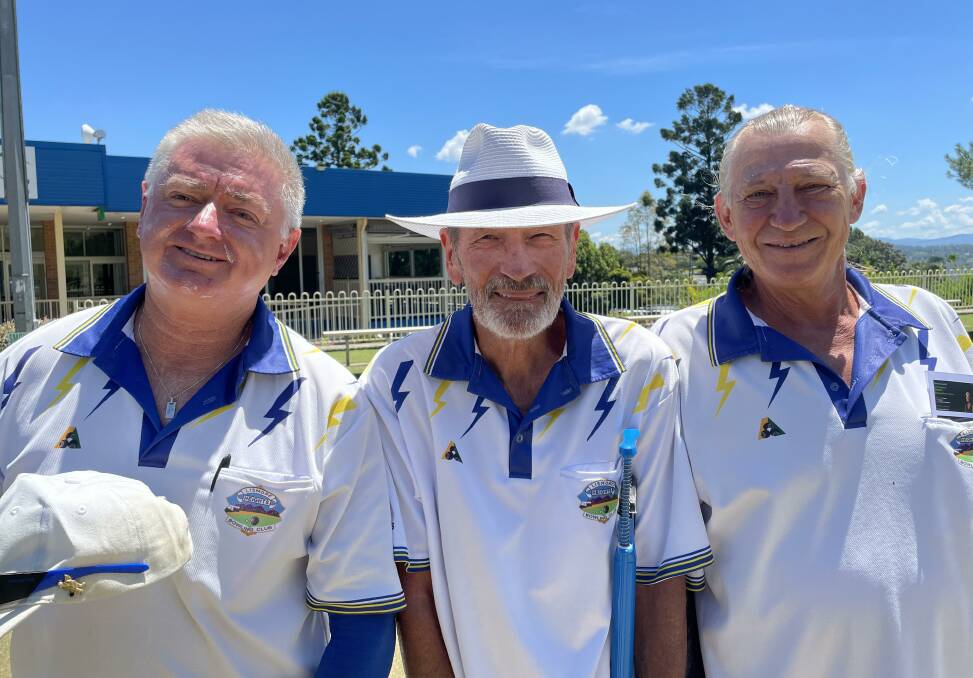 Photos from the Friday afternoon men's competition at Lismore Heights Bowling Club. Pictures by Mitchell Craig.