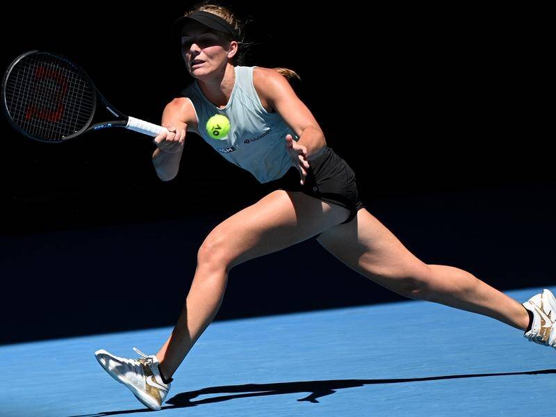 Maddison Inglis came from a set down to beat veteran Samantha Stosur at the Adelaide International.