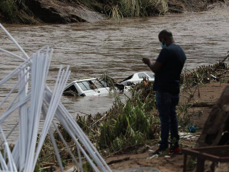 It is feared at least 45 people are dead after heavy rains caused flooding in eastern South Africa.
