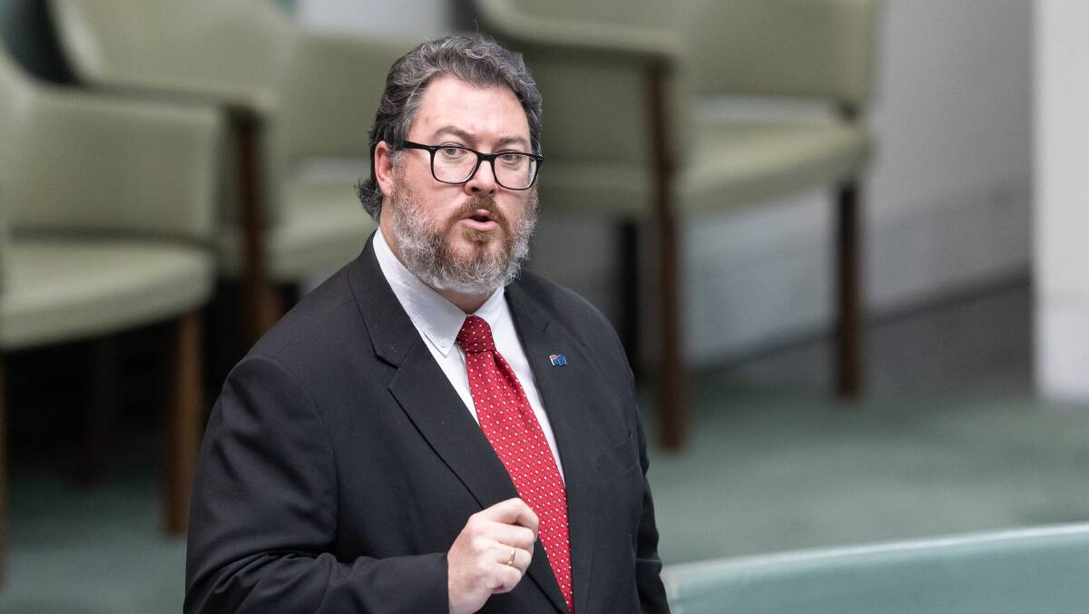 George Christensen has been reprimanded by Scott Morrison over his anti-vaccine views. Picture: Sitthixay Ditthavong